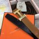 Super High AAA replica Hermes Leather Belt - Diamond Inlay Gold H Buckle (4)_th.jpg